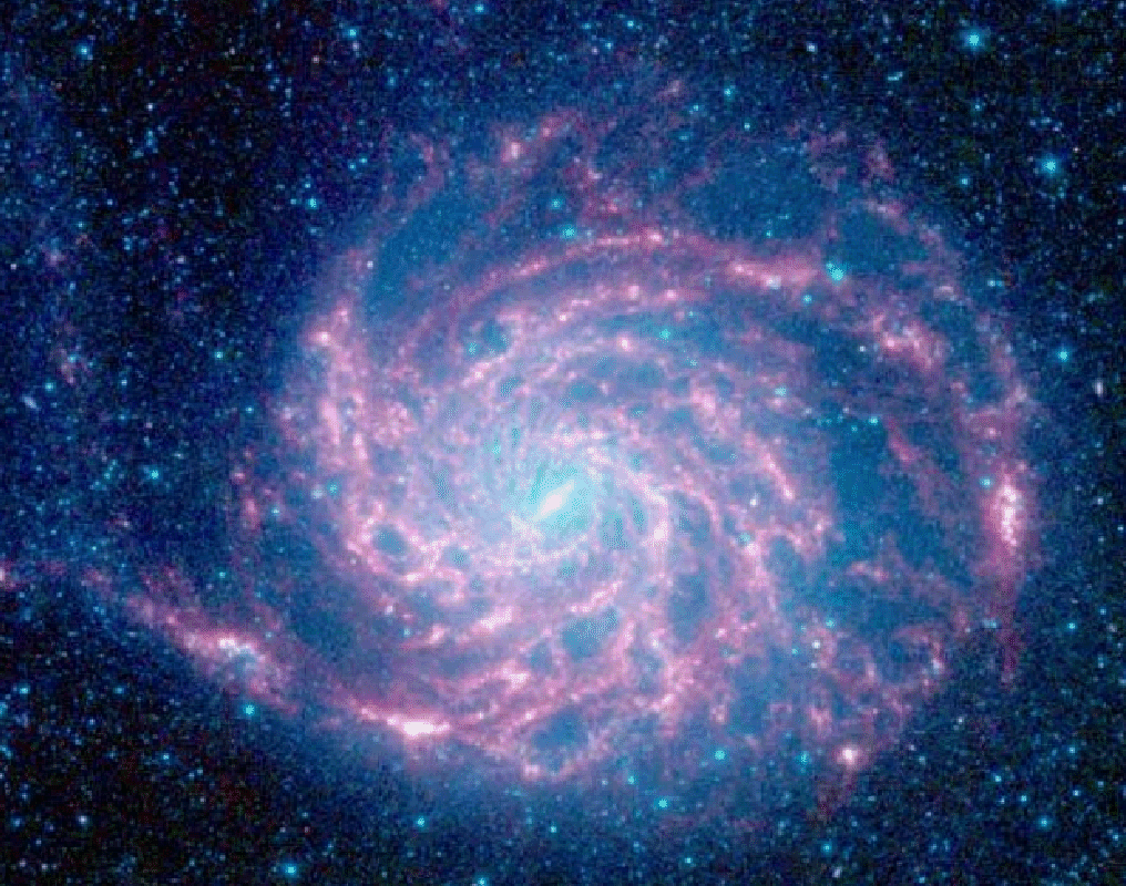 \epsffile{m101_spitzer.ps}